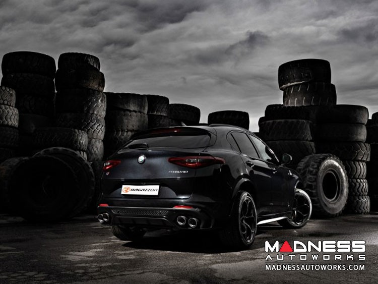 Alfa Romeo Stelvio Performance Exhaust 2.9L QV Ragazzon Evo Line